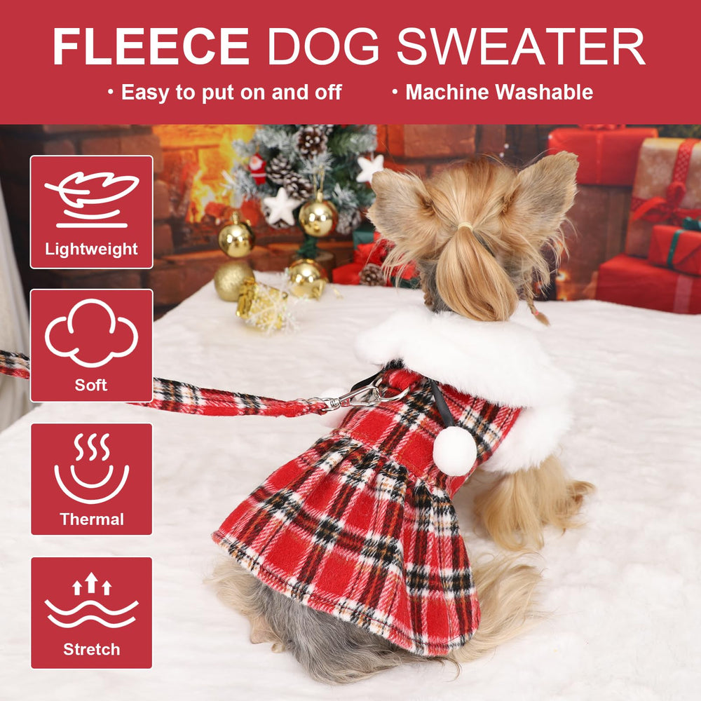 Kosiyi pullover design makes dressing quick, comfortable fit for small breeds.