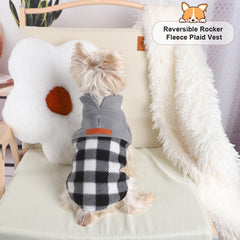 Kosiyi pullover dog sweater easy-on-off design avoids fur snagging.