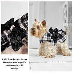 Kosiyi pullover dog sweater easy on-off design for quick dressing and effortless walks.