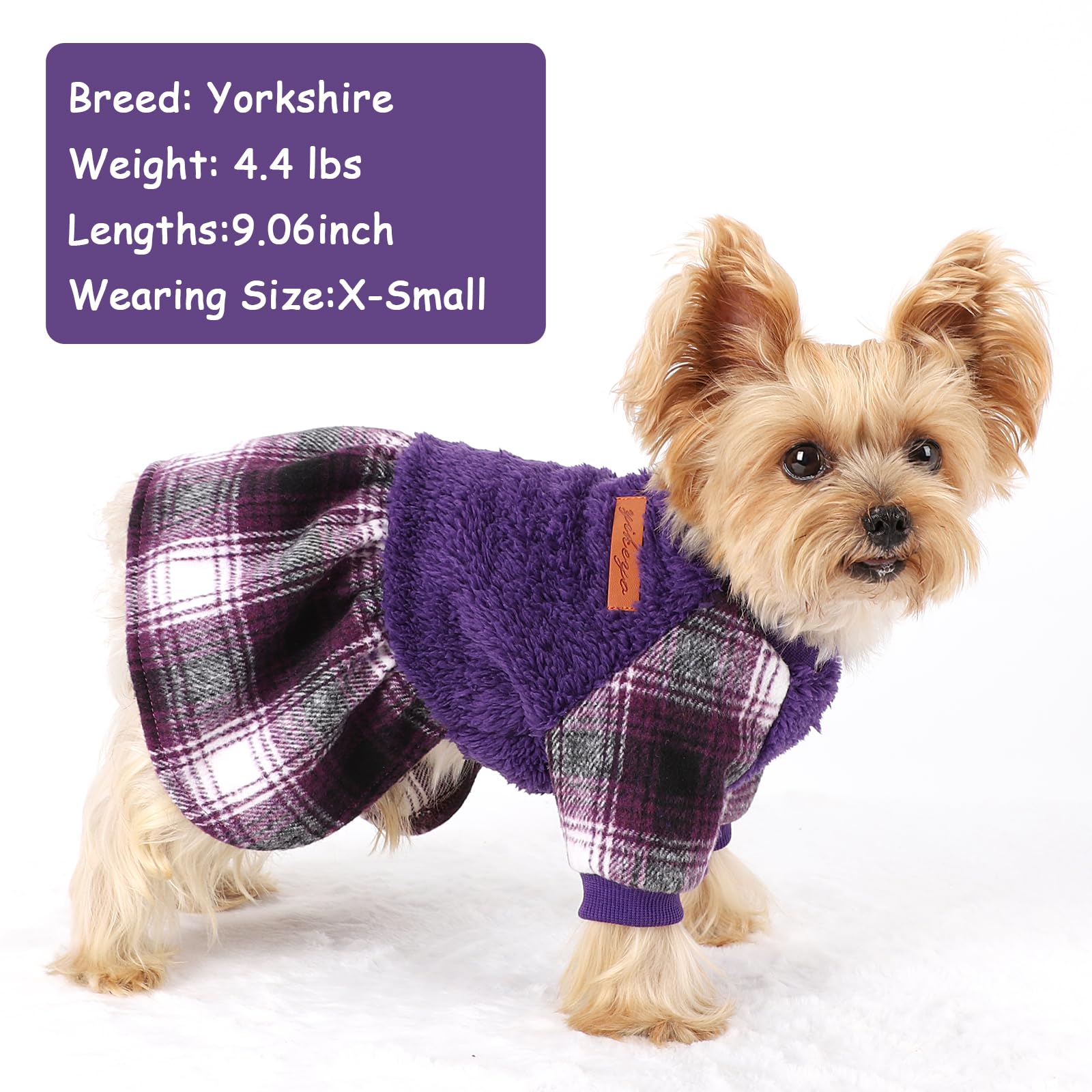 Kosiyi puppy wedding dress for festive occasions and photos.