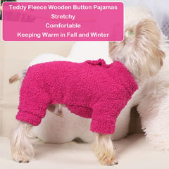 Kosiyi small dog sweater back view highlighting cozy fit for small dogs