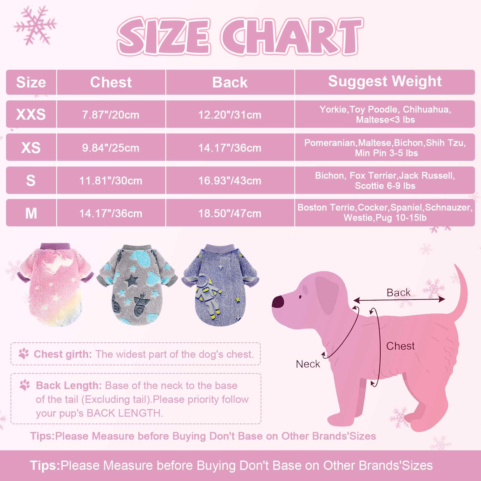Kosiyi small dog sweater night glow pink pullover design shows simple on/off wearing.
