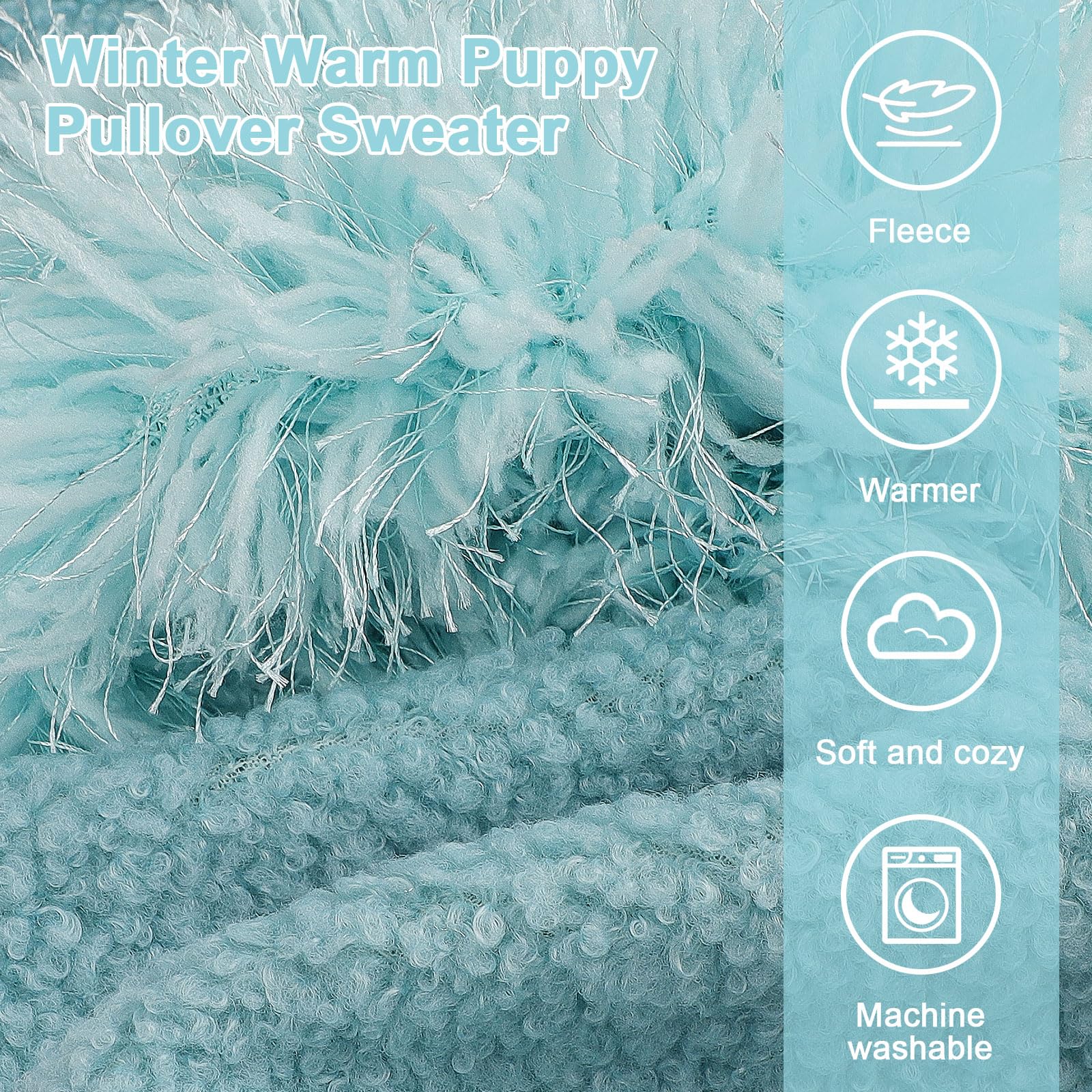 Kosiyi thermal-protection image conveys snug winter protection for small dogs.
