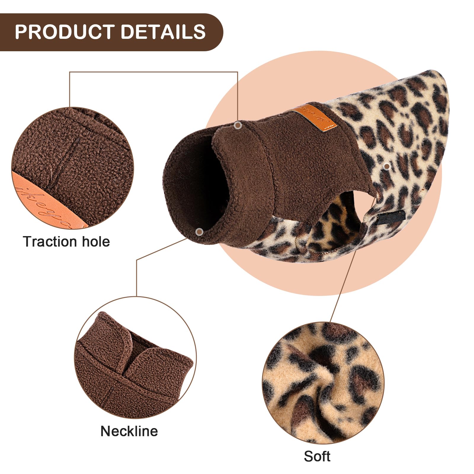 Kosiyi small-dog winter coat ideal for 5-8 lb breeds like Chihuahua.