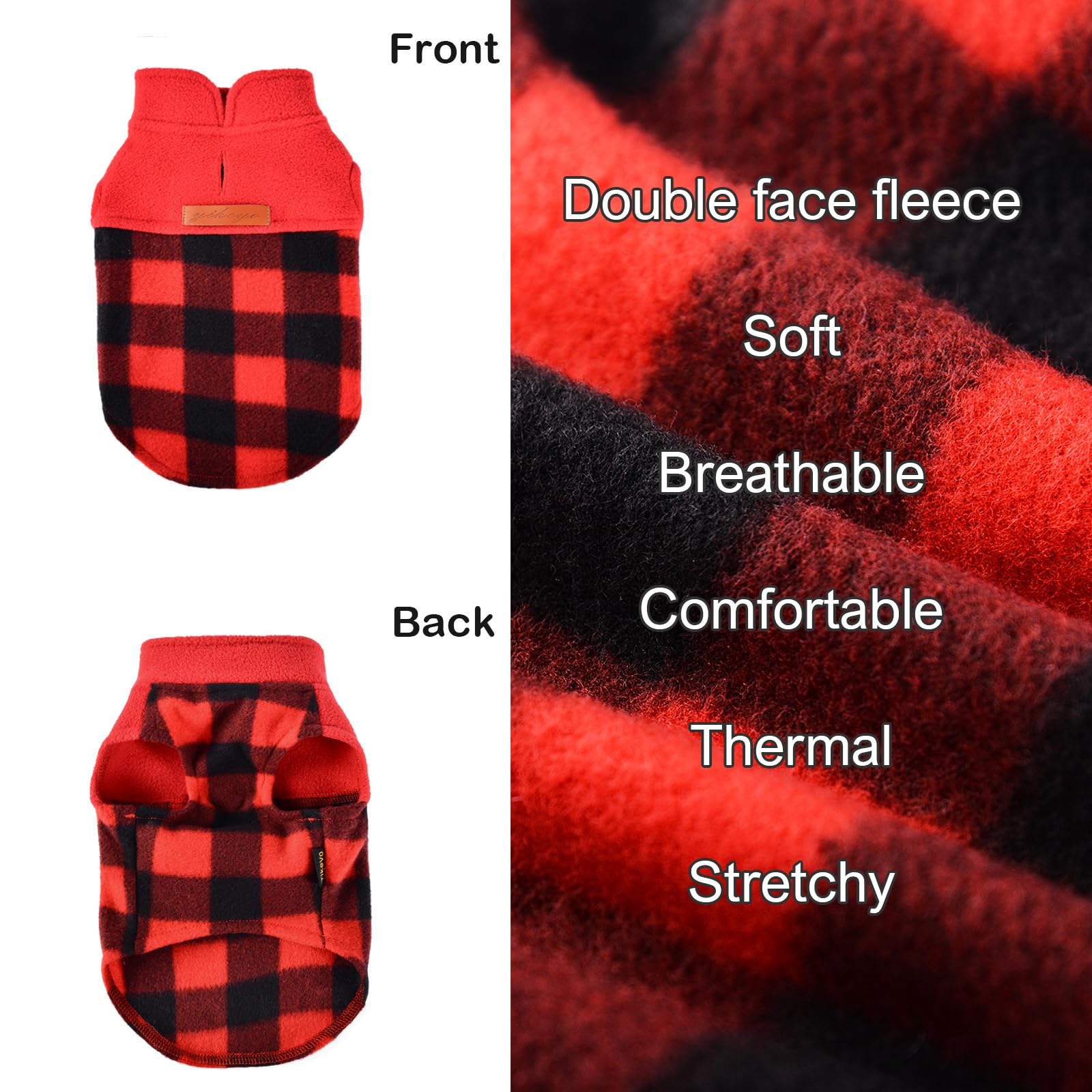 Kosiyi soft polyester fleece lining for sensitive skin comfort.