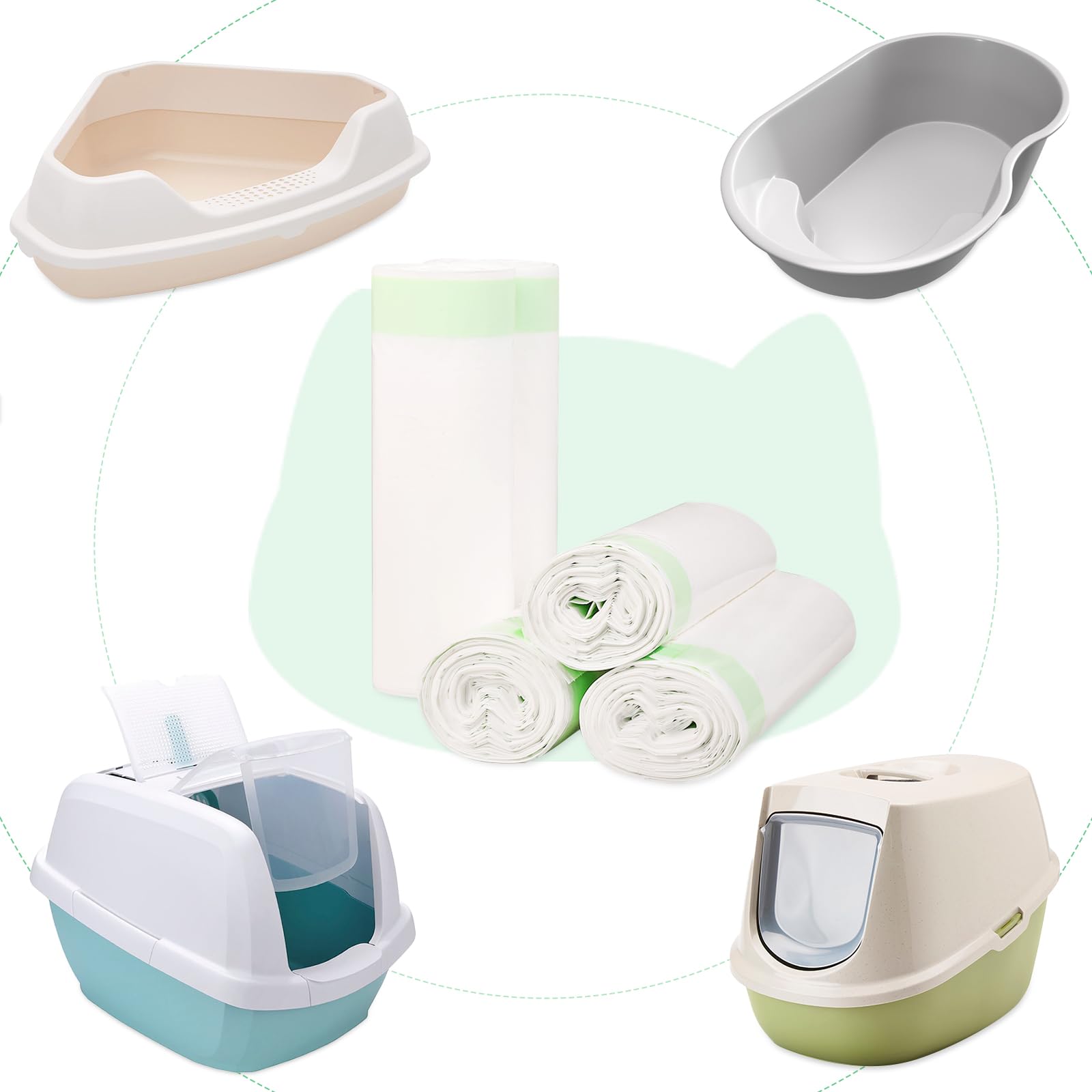Kovevo keeps litter contained, reducing mess around the box.