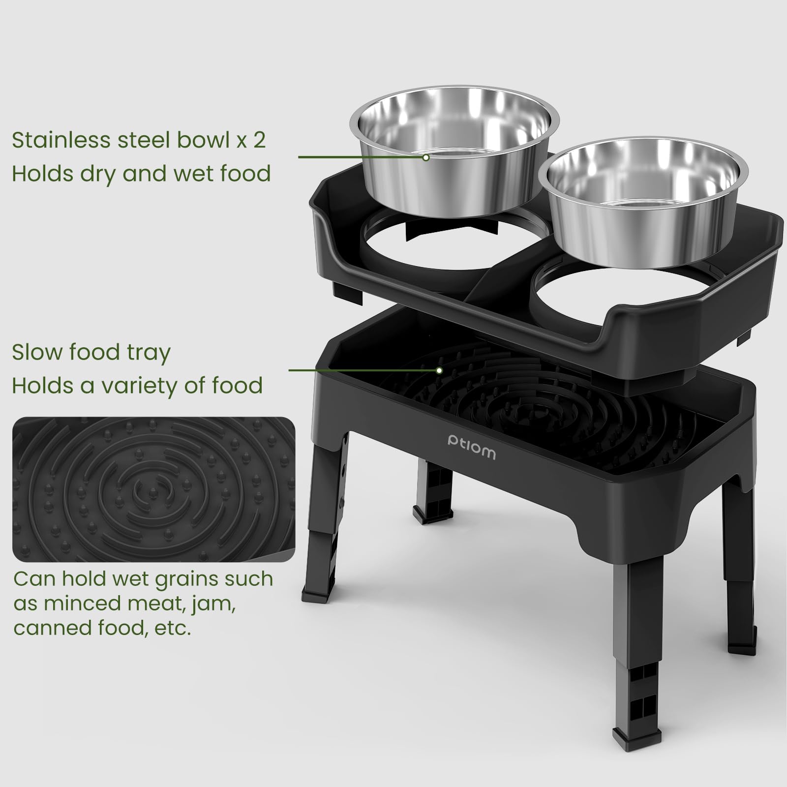 KPWACD lick plate slow feeder promotes slower mindful eating