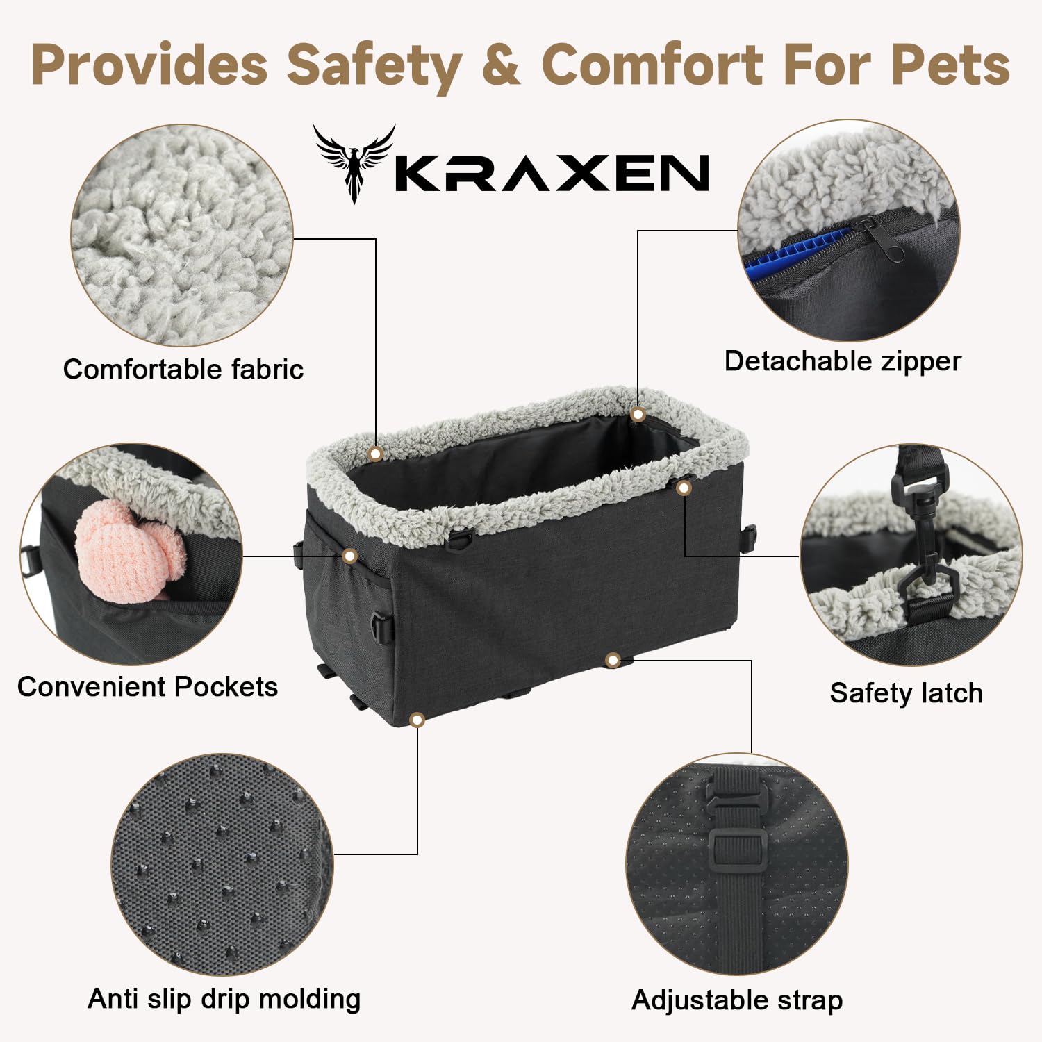 KRAXEN portable design allows easy carry from car to destination