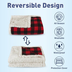 Kritter Planet machine-washable dog blanket for easy cleanup after adventures