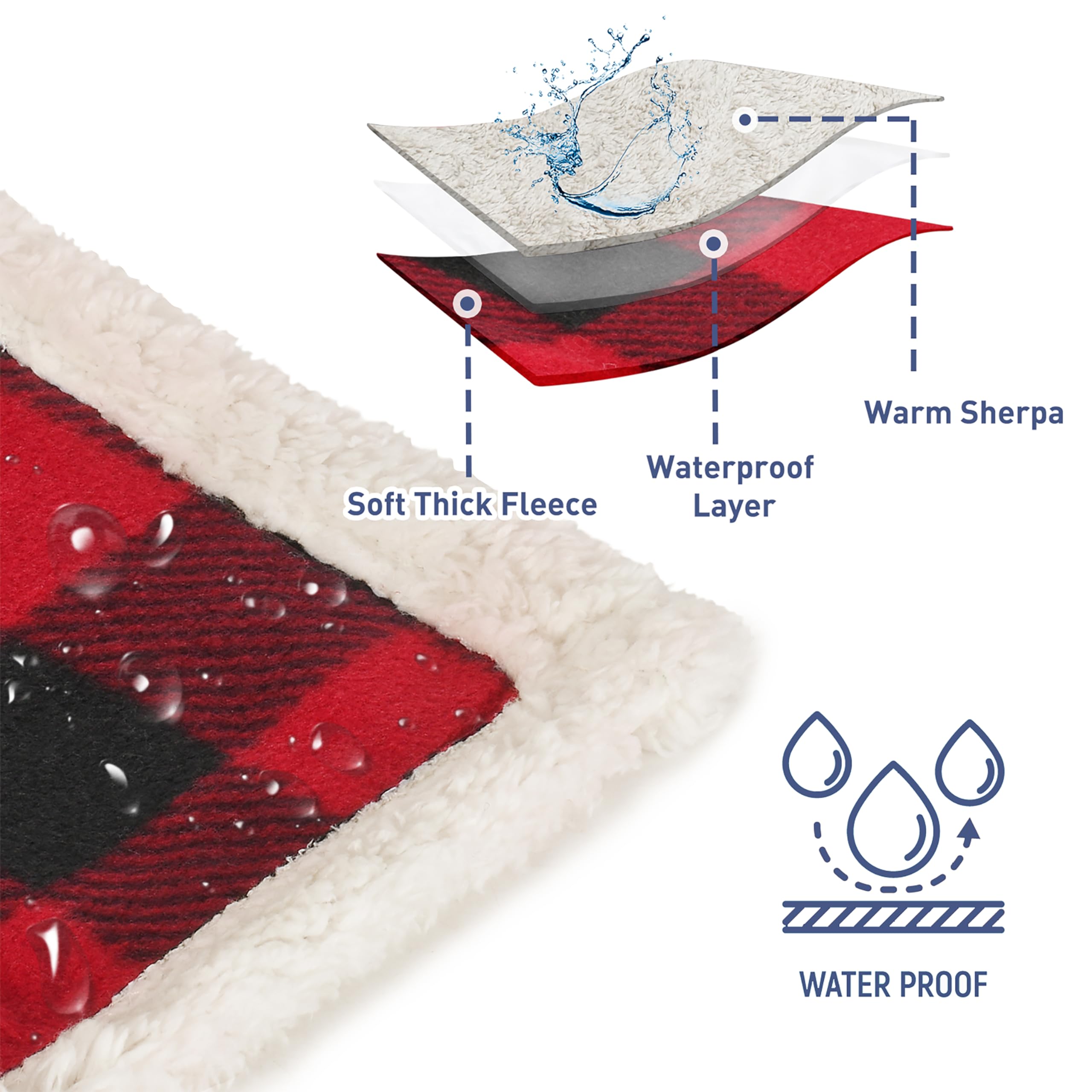 Kritter Planet reversible fleece and sherpa blanket offers versatile, cozy options
