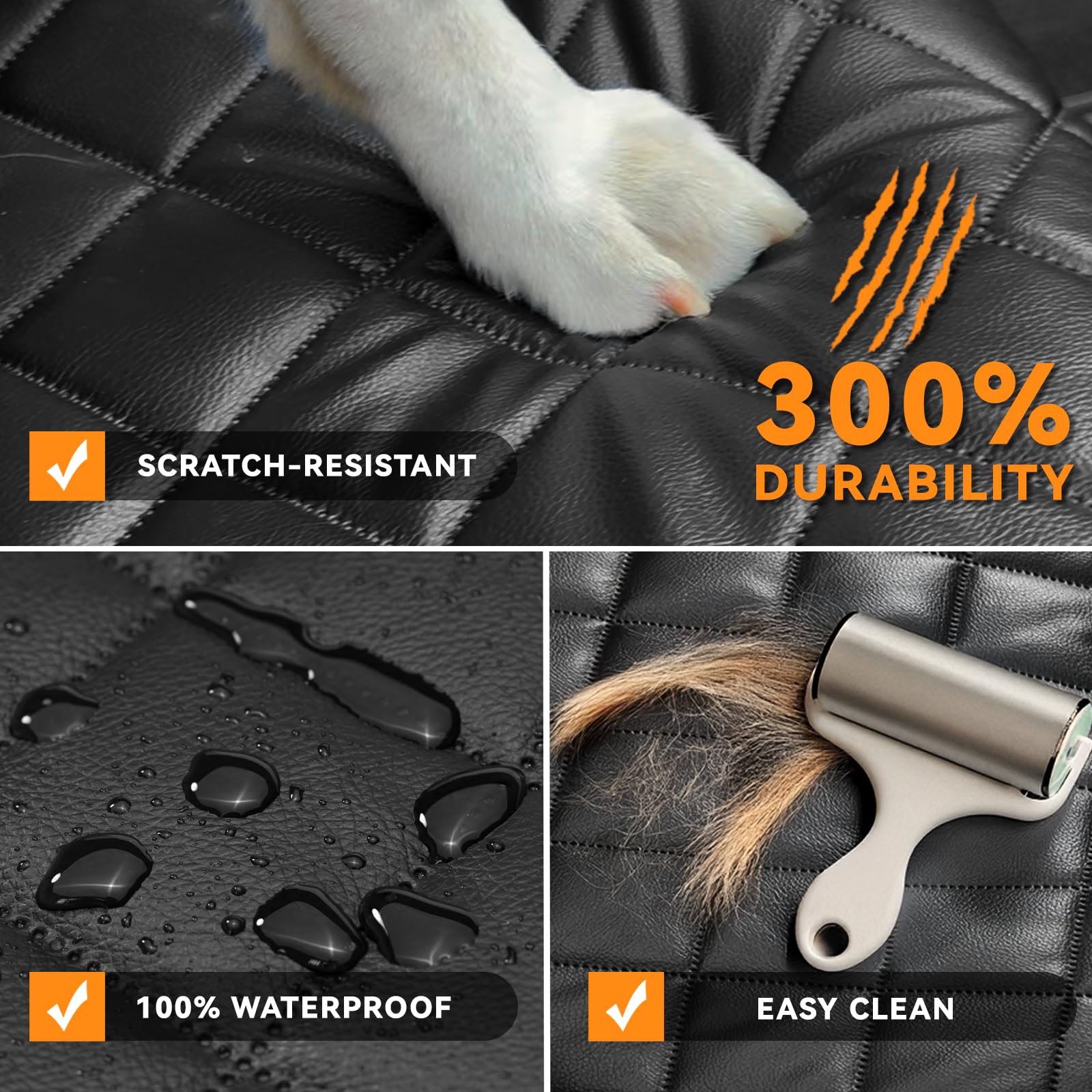 KritterKorner dog spill protection cover keeps interior clean.
