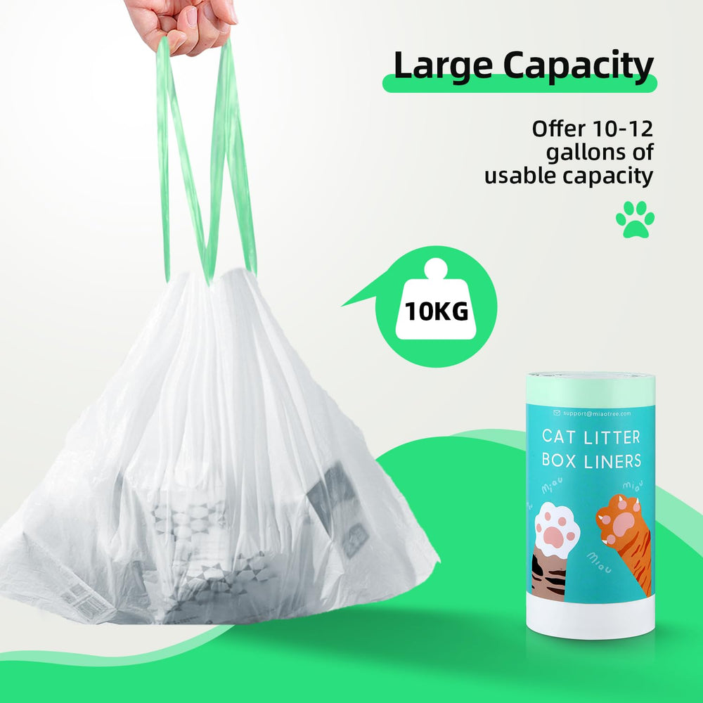 KropBom drawstring liner ease enables quick, clean disposal