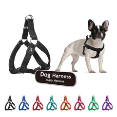 KRUZ PET Kruz No Pull harness front view reduces pulling for calmer walks.