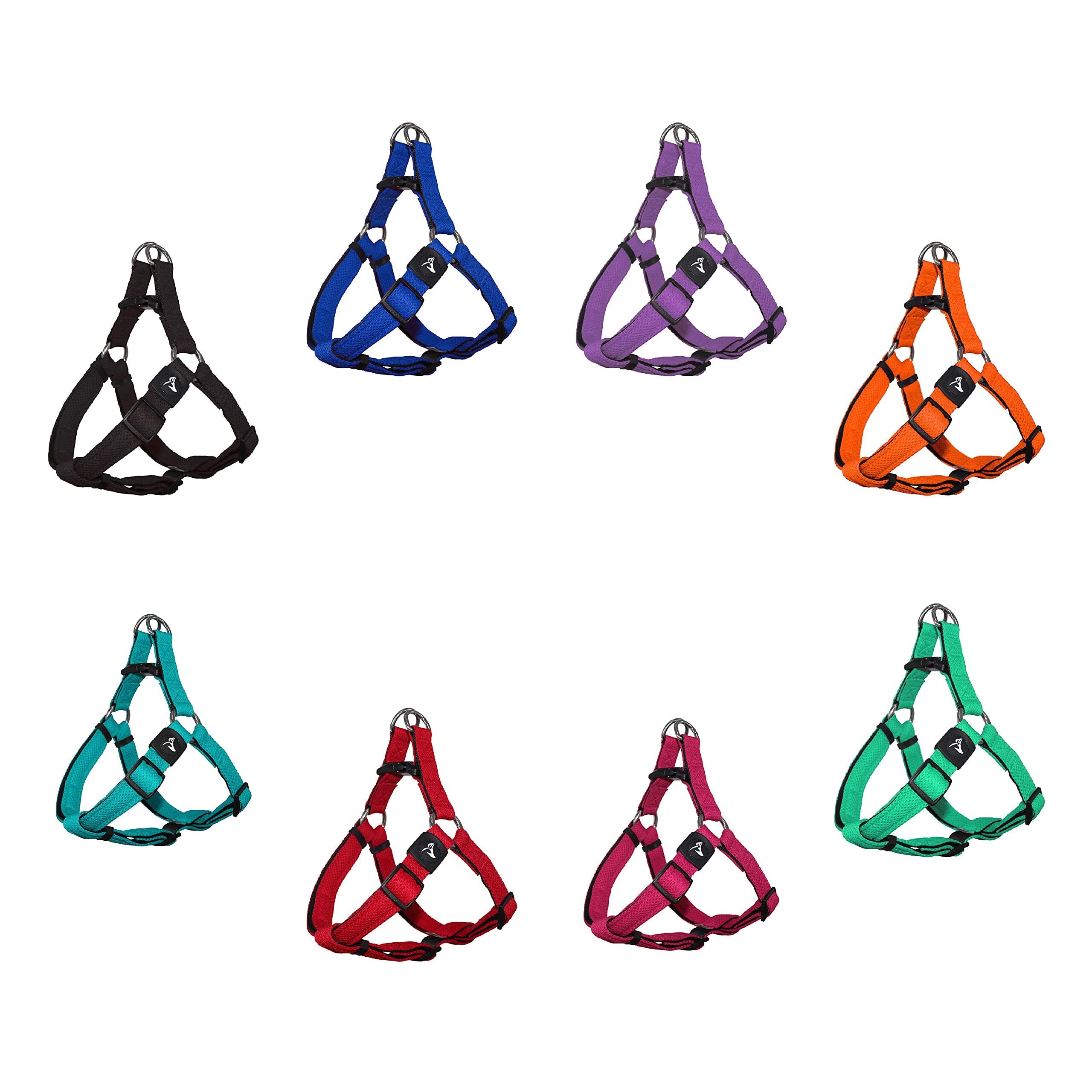 KRUZ PET Kruz No Pull harness soft breathable fabric keeps dogs cool.