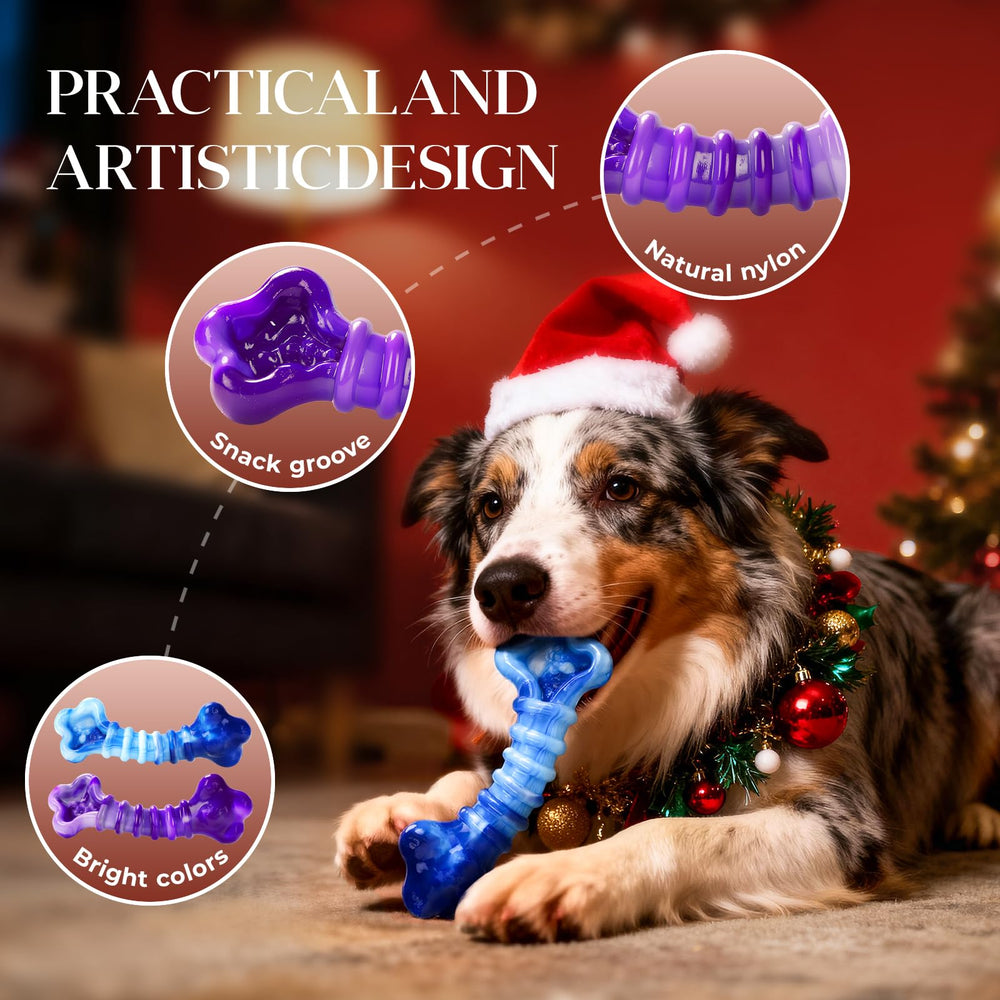 Kseroo holiday design dog toy adds festive fun