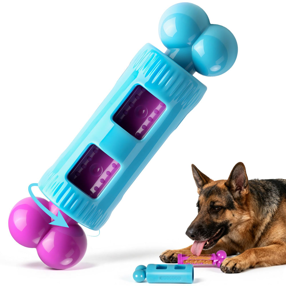Kseroo indestructible dog chew toy assembly demonstrates a durable entertainment solution for aggressive chewers.