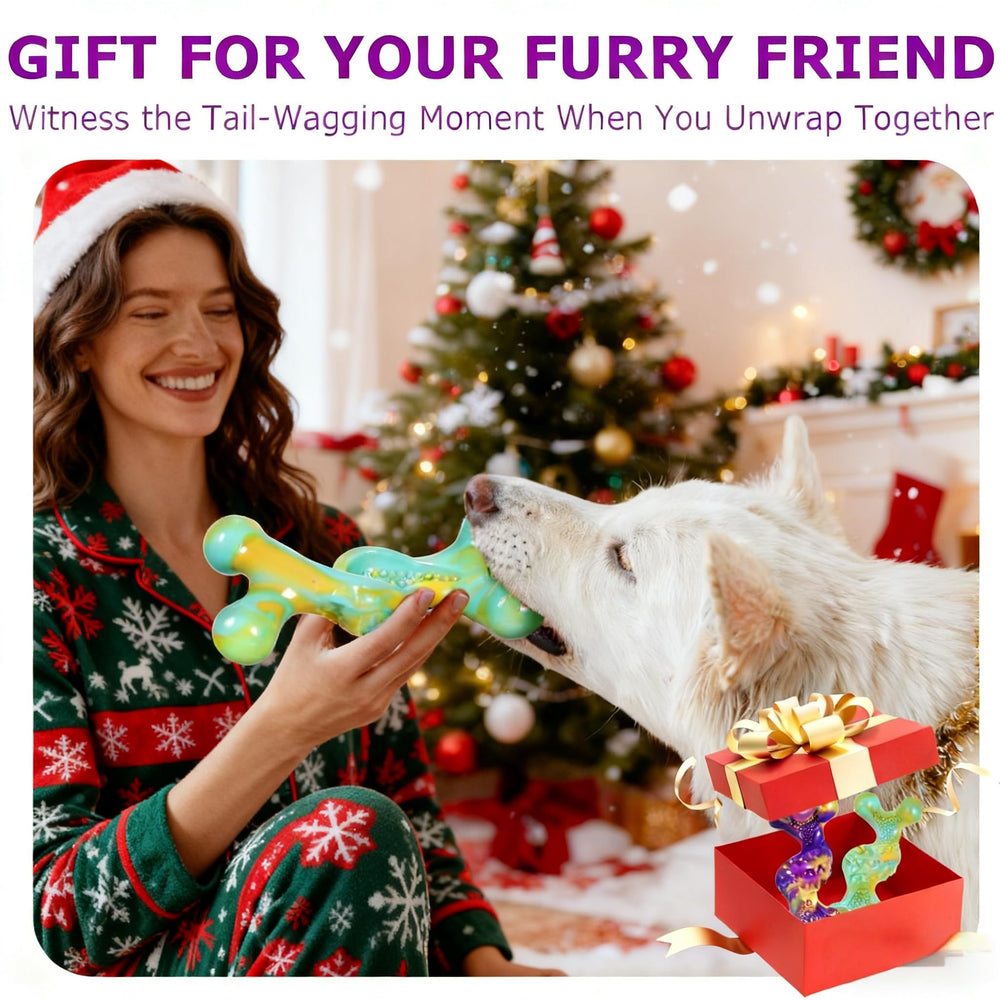 Kseroo nylon dog toy demonstrates lasting durability for aggressive chewers.