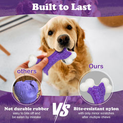 Kseroo nylon heavy-duty dog toy designed for long-lasting play and tooth-safe chewing.