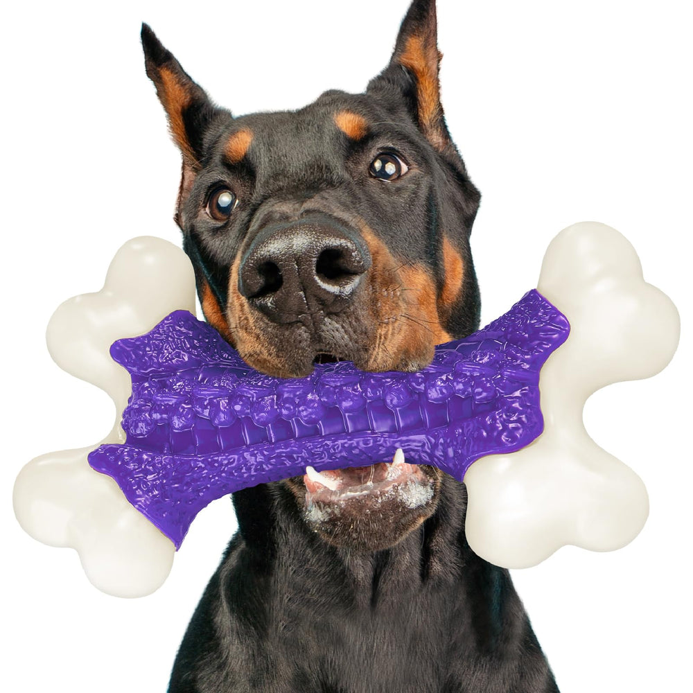 Kseroo Tough Dog Chew with Bacon Flavor for aggressive chewers with flavor appeal.