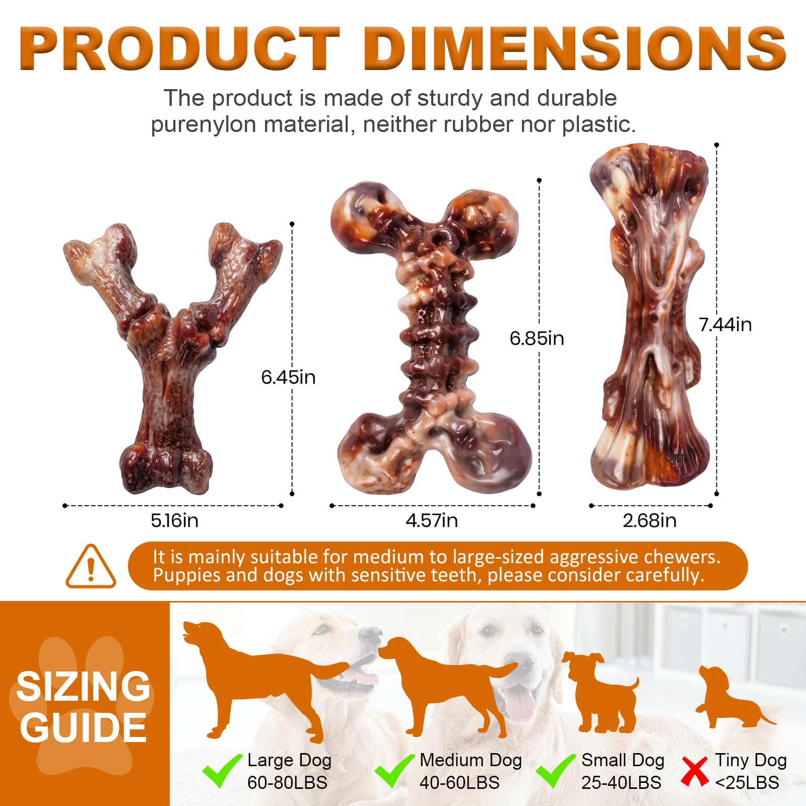 Kseroo treat grooves allow peanut butter or yogurt enrichment during chew time.