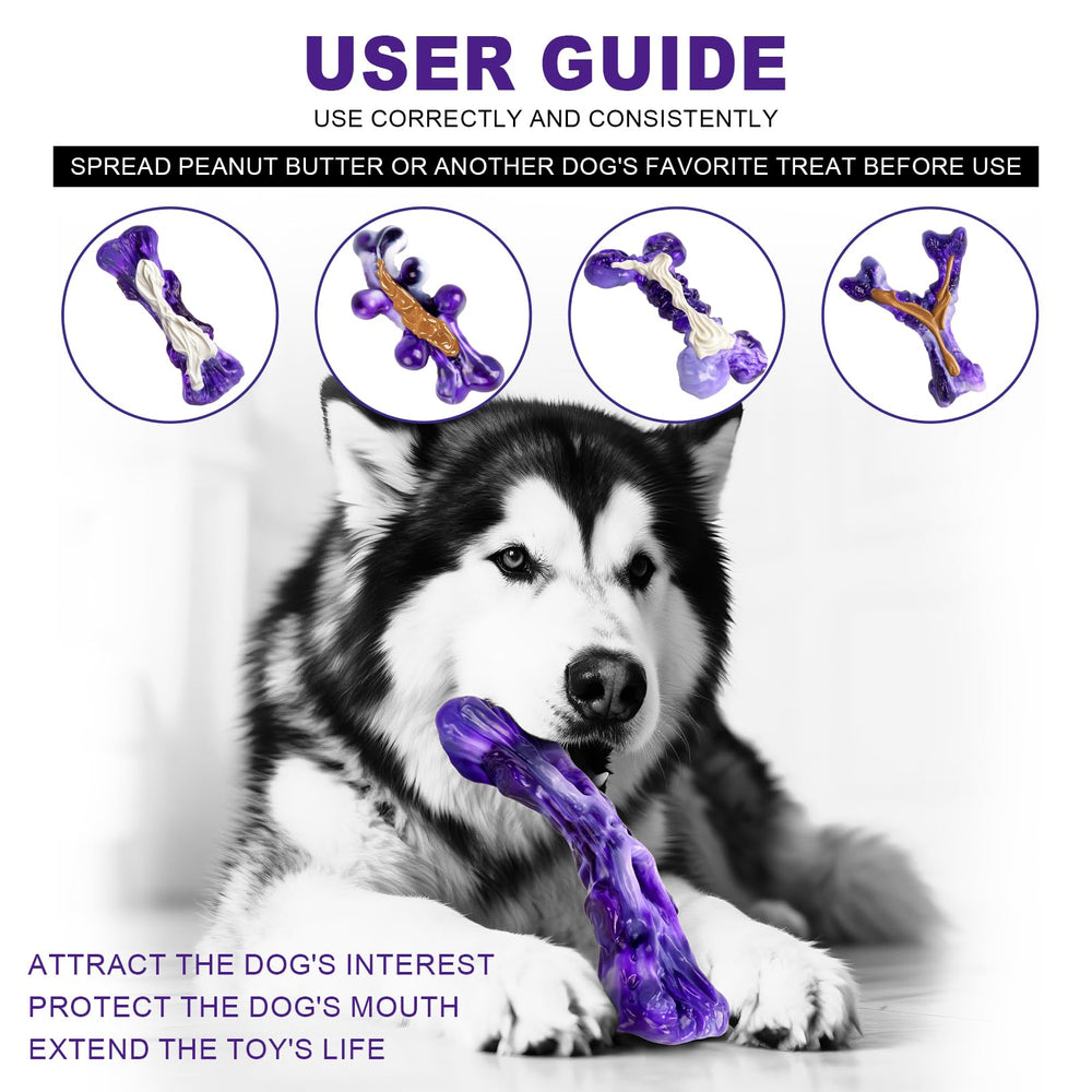 KSEROO X industrial-strength materials ensure trustworthy performance for powerful chewers.