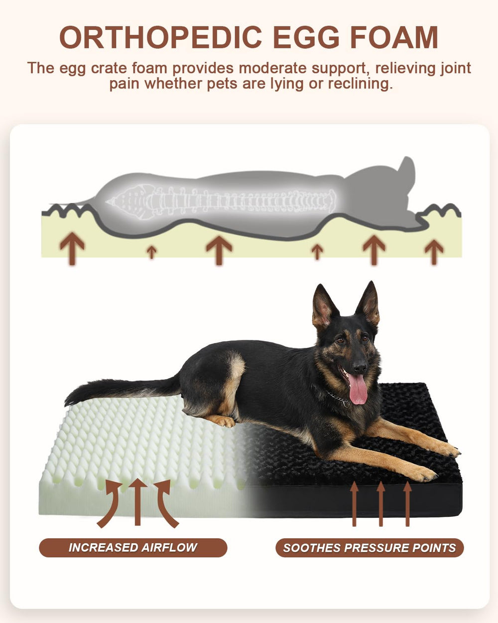 KSIIA removable washable cover makes cleanup quick and simple after adventures.