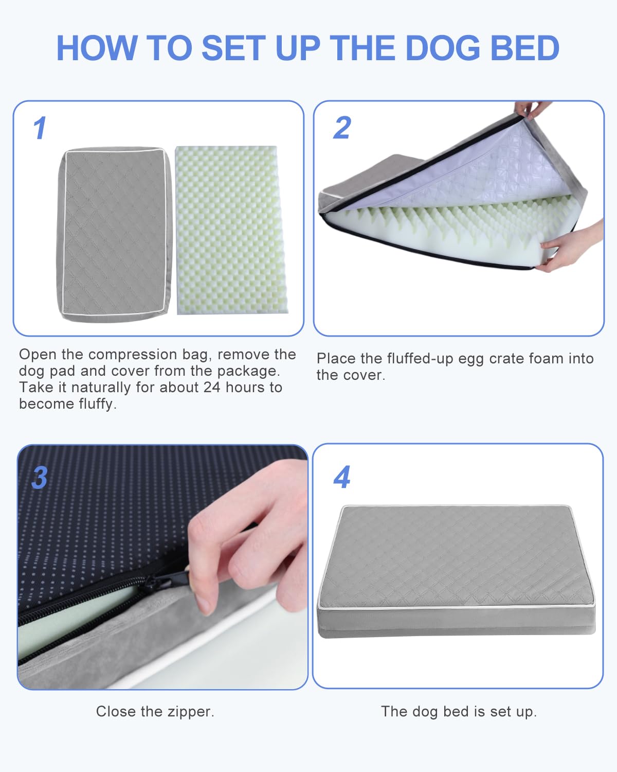 KSIIA machine washable cover simplifies cleaning and upkeep