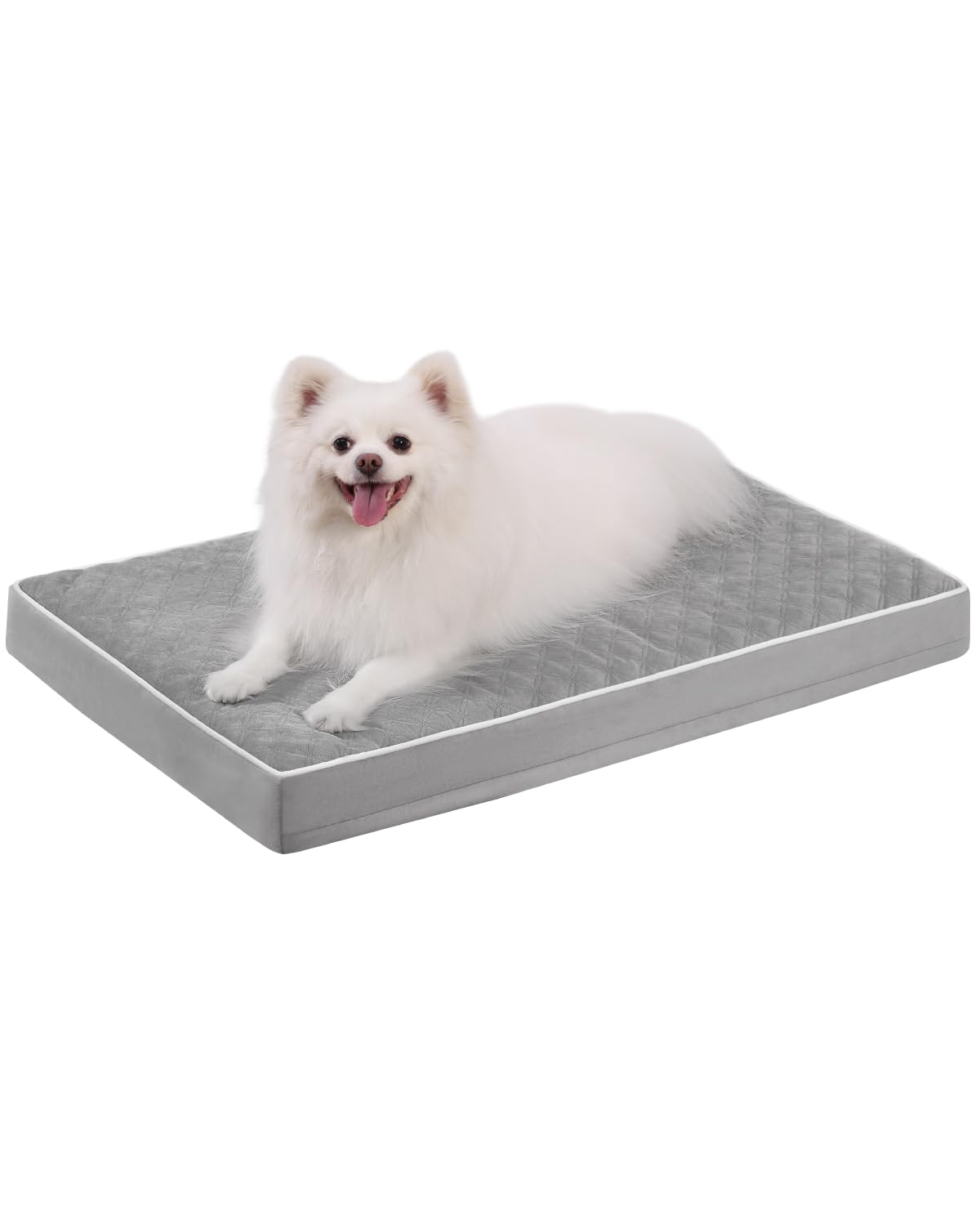 KSIIA orthopedic dog bed with egg crate foam for joint support