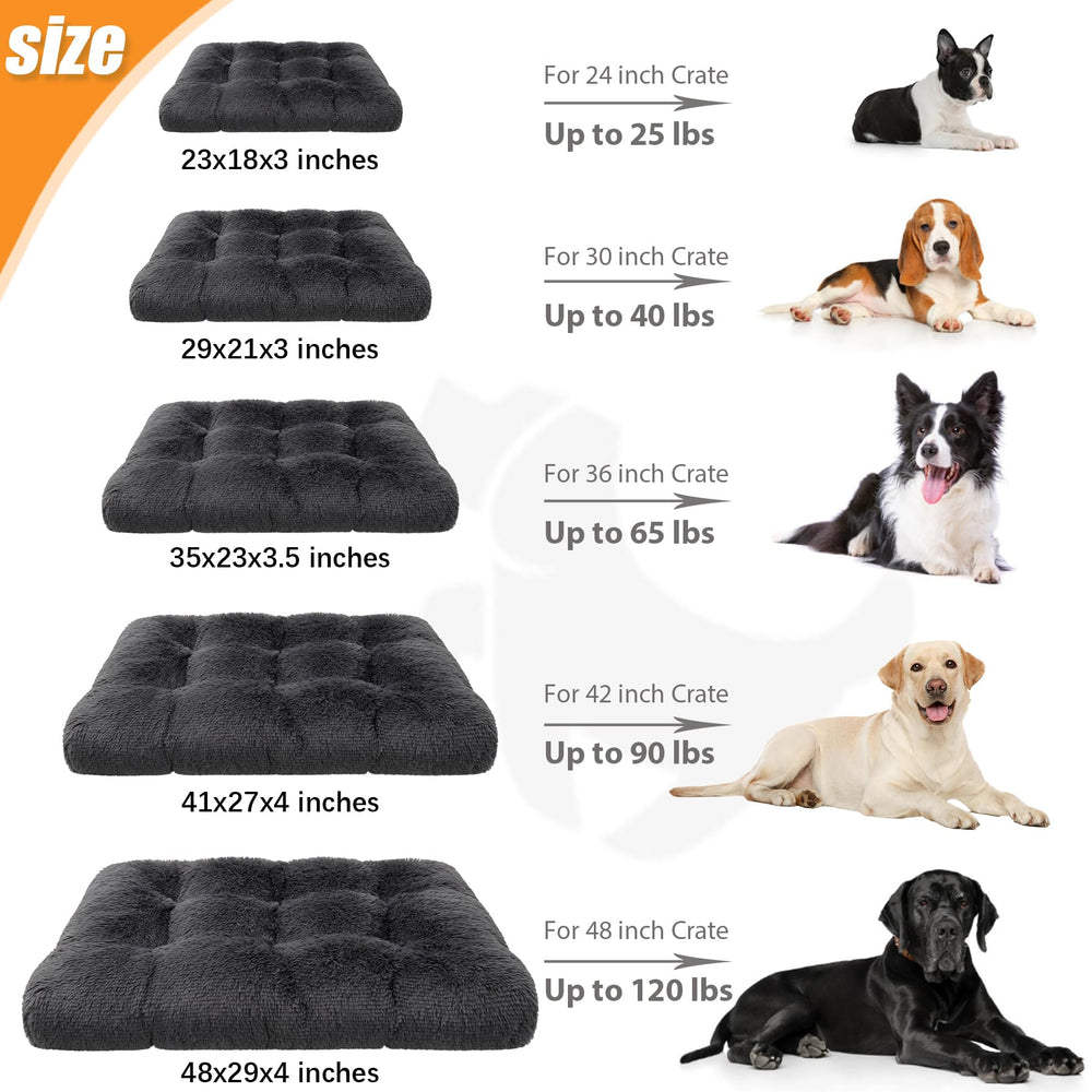 KSIIA cozy plush surface invites dogs to relax and sleep more soundly.
