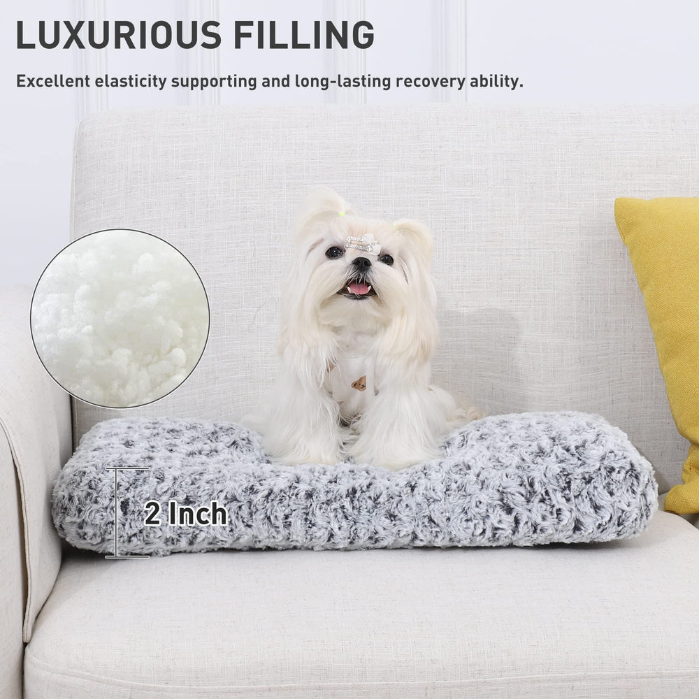 KSIIA dog bed with anti-slip bottom stays in place