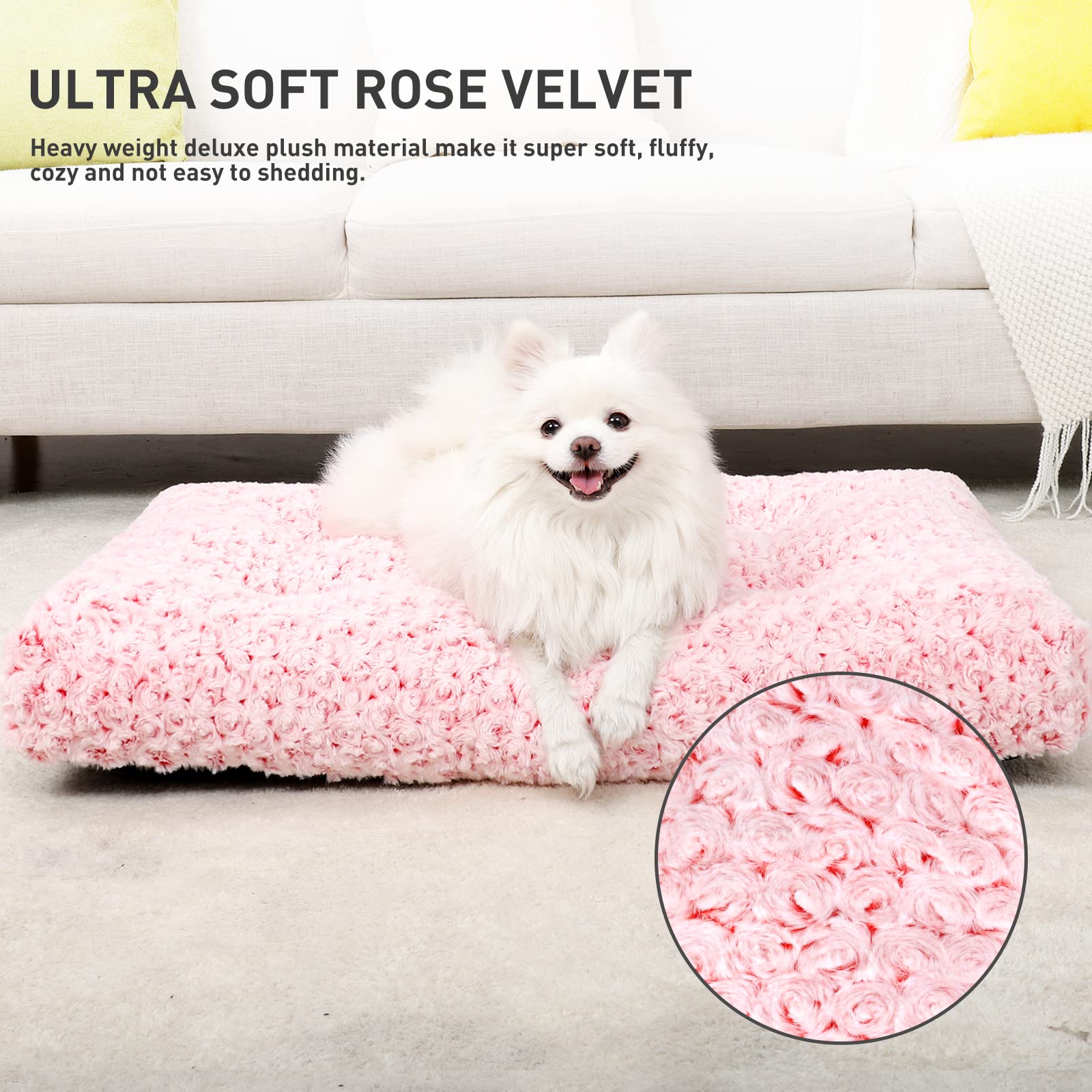 KSIIA anti-slip bottom keeps bed in place for secure pawing
