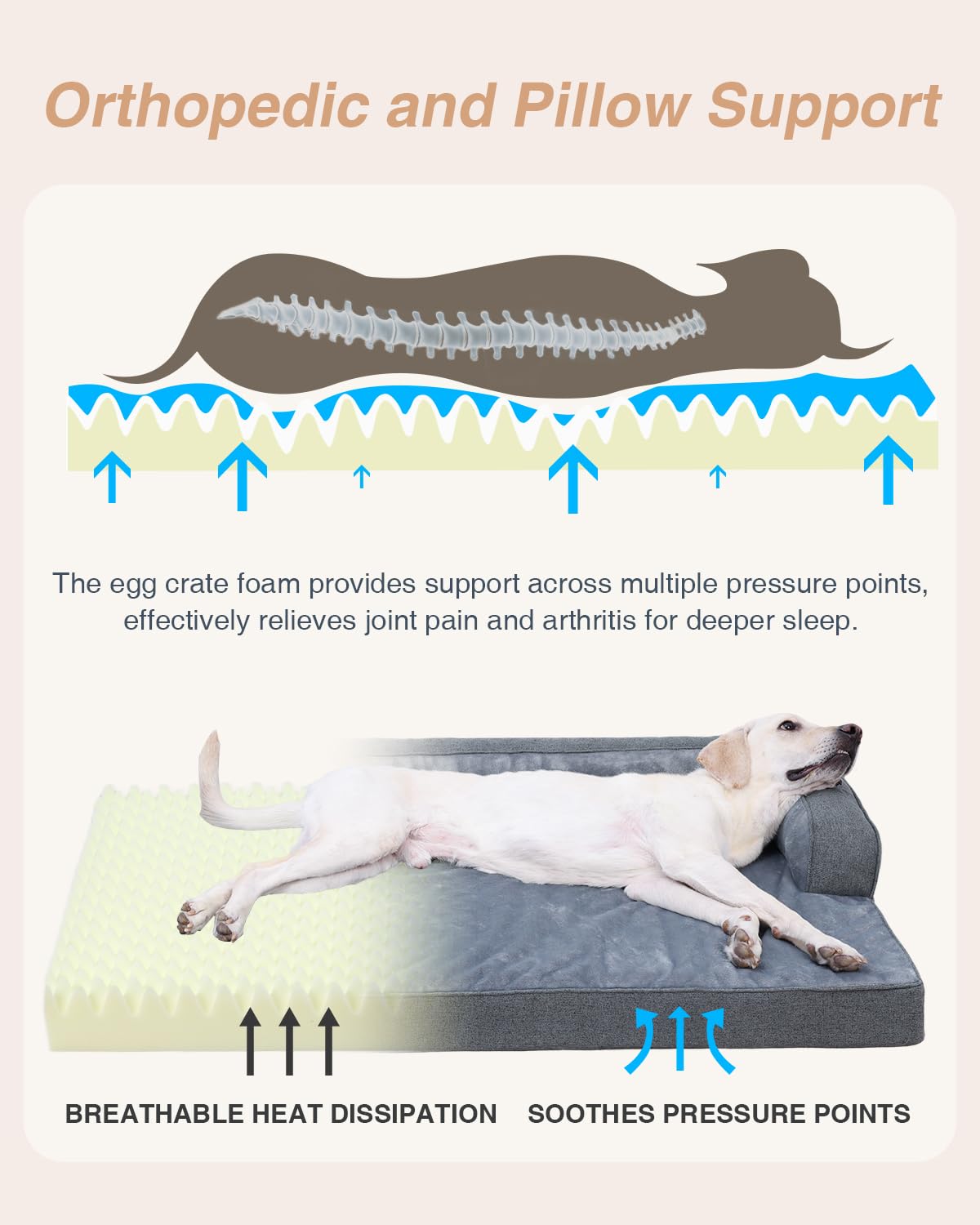 KSIIA Bed waterproof cover removable demonstrates easy-clean feature for messes
