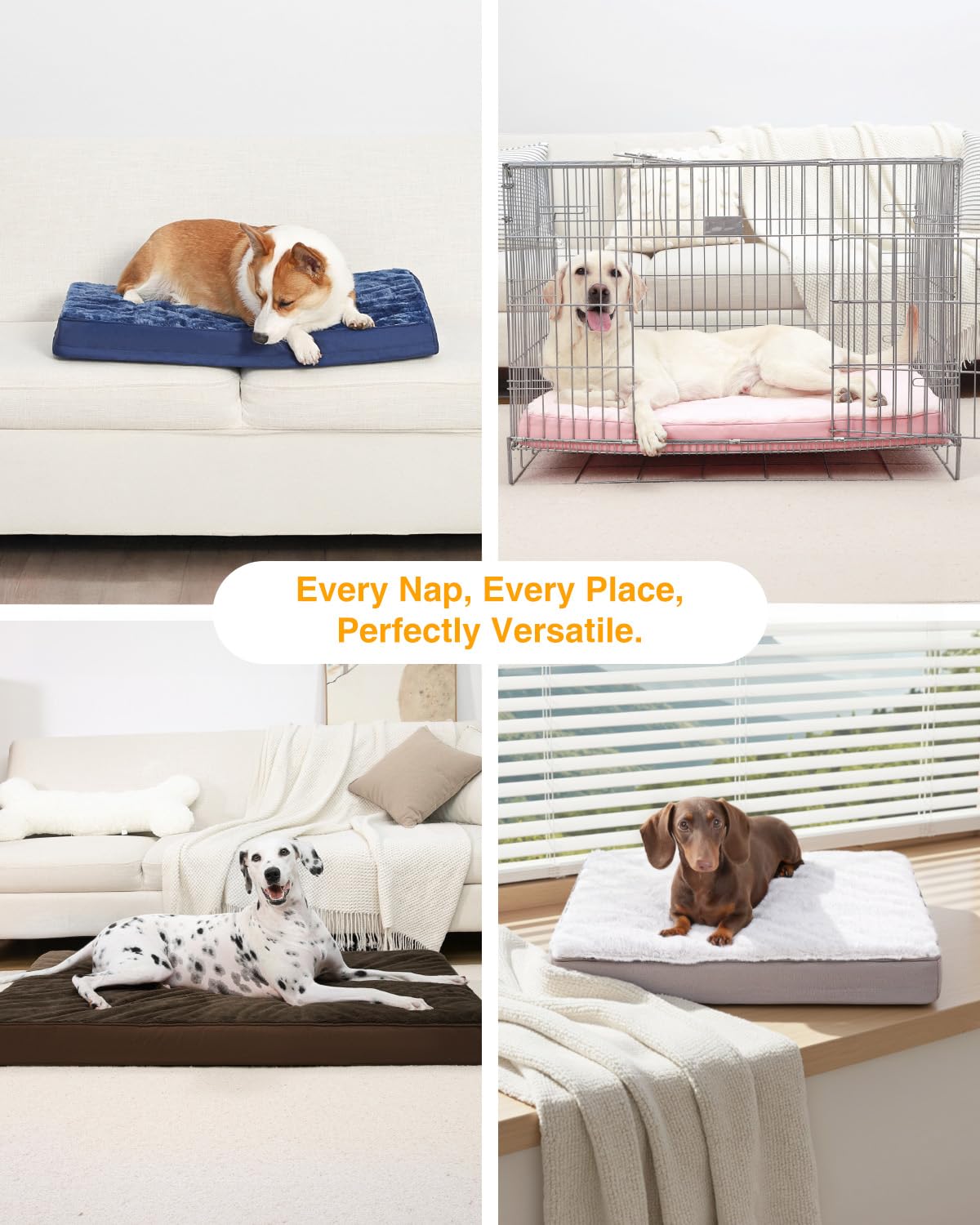 KSIIA machine-washable cover highlights easy care