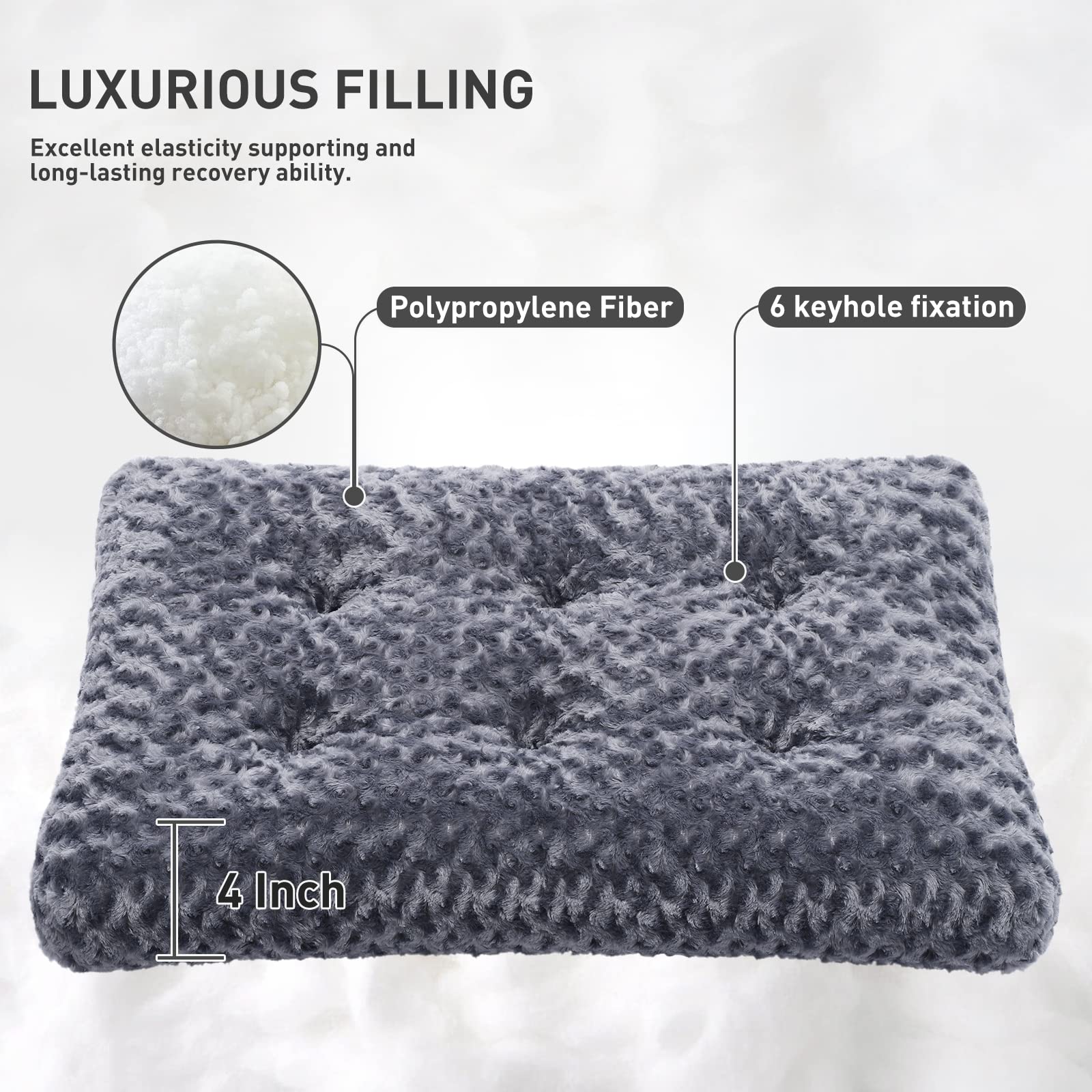 KSIIA rose-soft plush velvet close-up highlights ultra-soft fabric for cozy snuggling.
