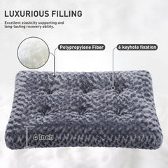 KSIIA rose-soft plush velvet close-up highlights ultra-soft fabric for cozy snuggling.