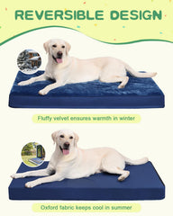 KSIIA two sided design offers plush warmth and cool Oxford fabric for all seasons