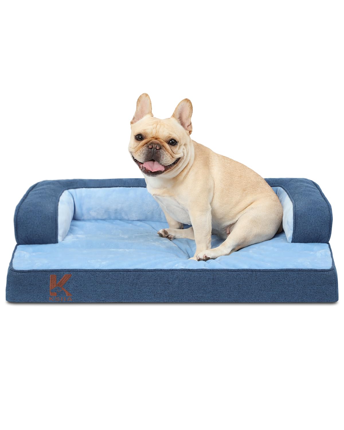 KSIIIA washable dog bed large outer cover showing easy cleaning and protection