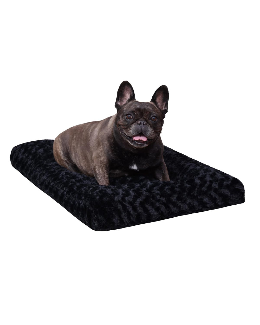 KSIIIA Washable Dog Bed top view showing 3-inch cushioning for small dogs
