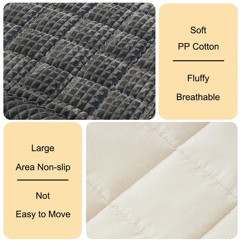 Ksiliup machine-washable dog bed car seat pad simplifies cleaning after adventures.