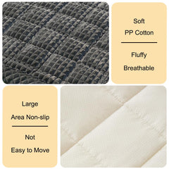 Ksiliup machine-washable dog bed car seat pad simplifies cleaning after adventures.
