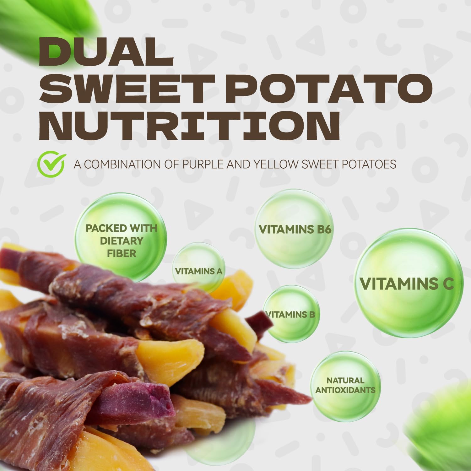 KUADELRO dual-sweet-potato-dietary-fiber recipe supports digestion and immunity.