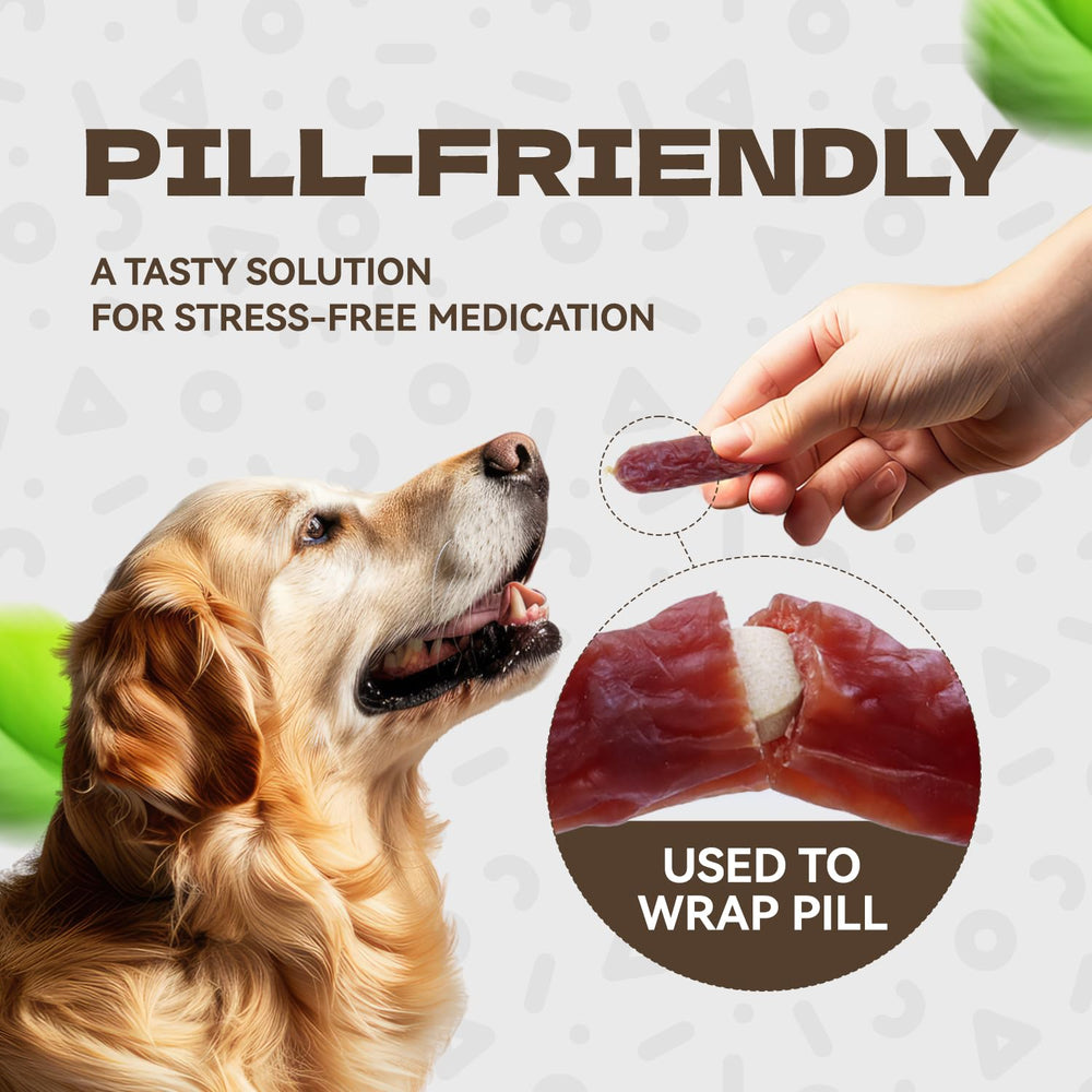 KUADELRO senior dogs treats soft and chewy for easy meals.