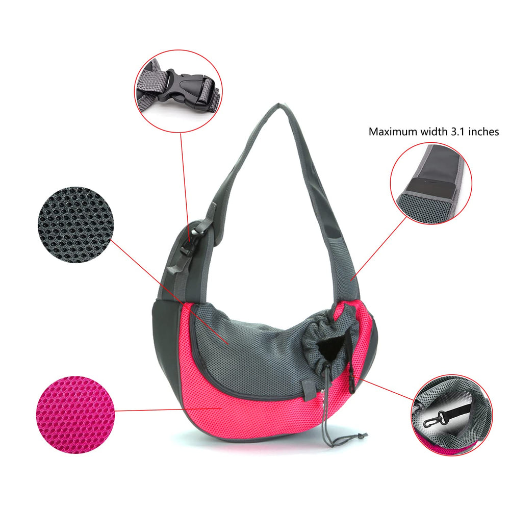 Kucehiup inner safety buckle prevents pet from jumping out