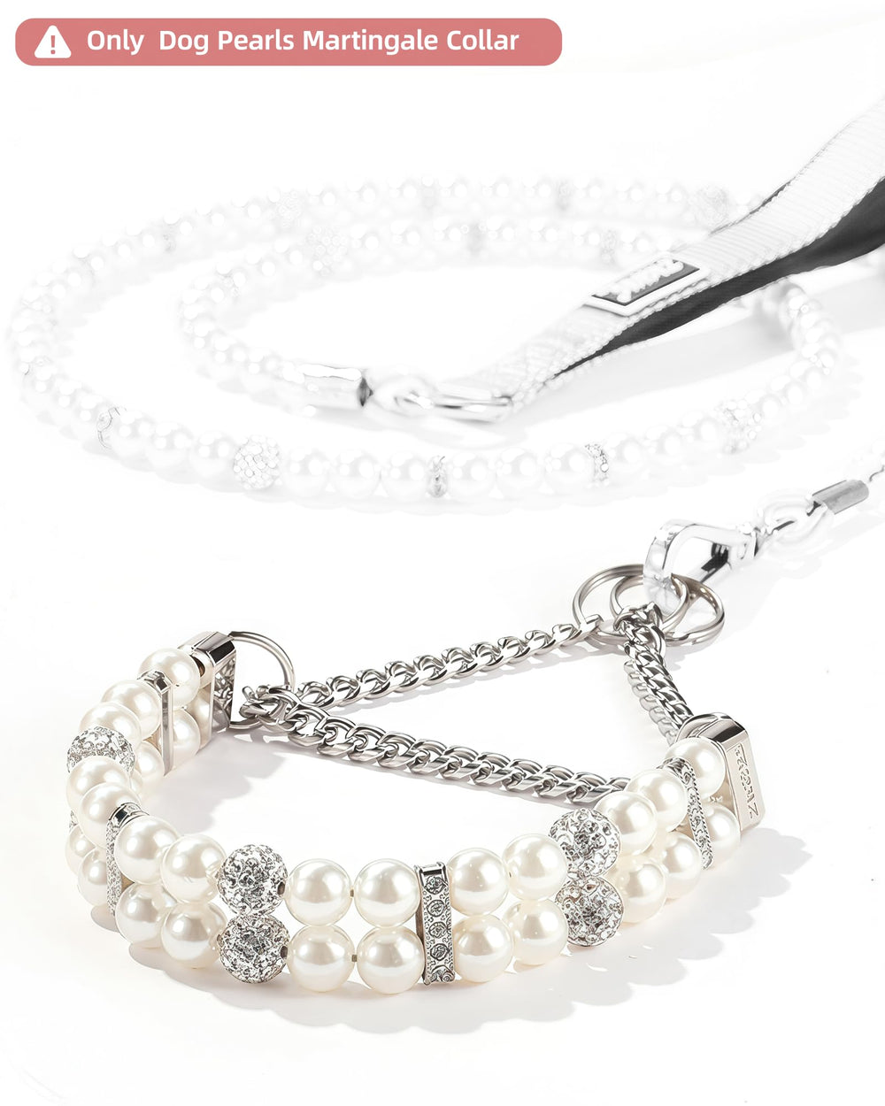 KUDES adjustable-fit collar showing 8.5 to 15.5 inch range