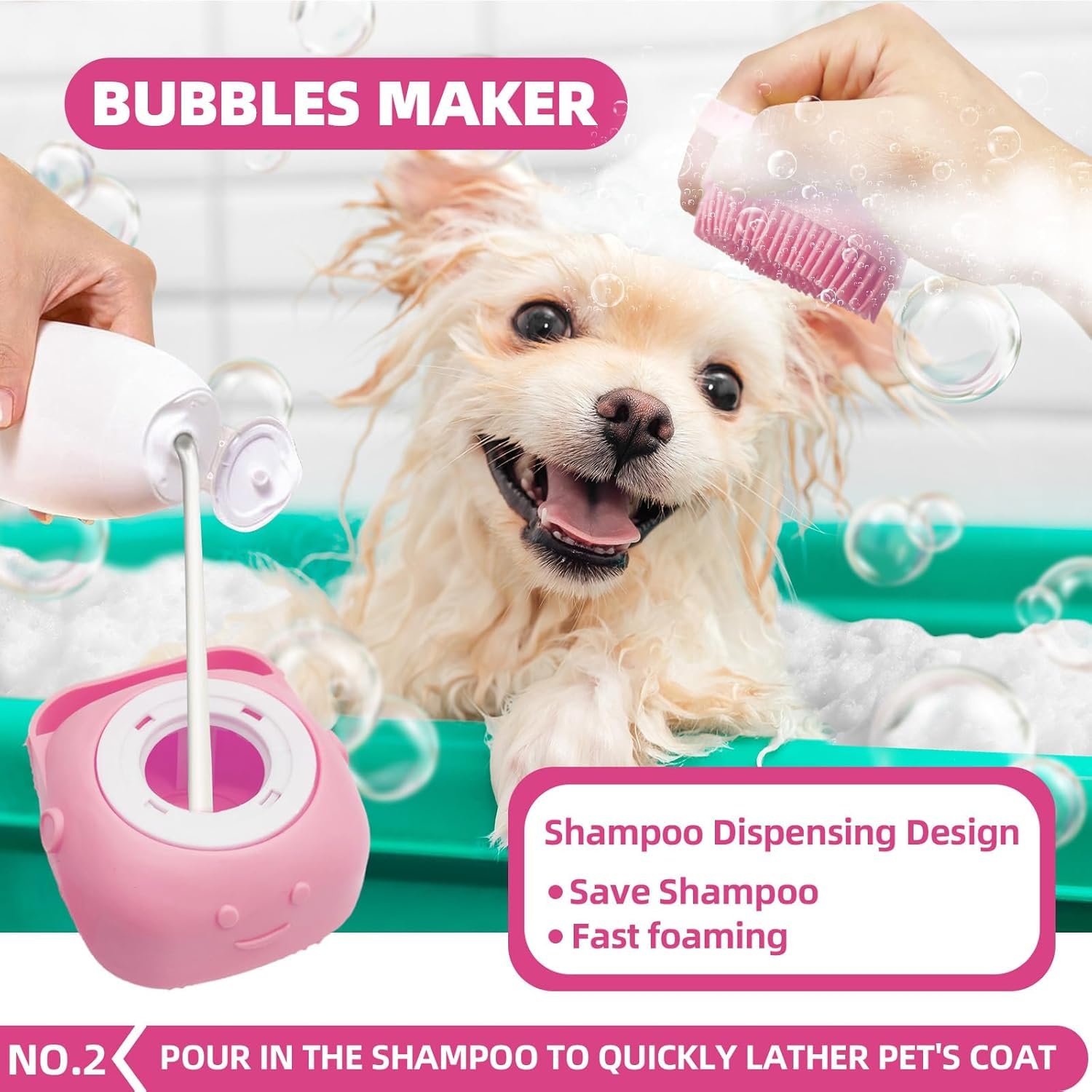 KUEIOX bath brush massages while cleaning for healthier skin
