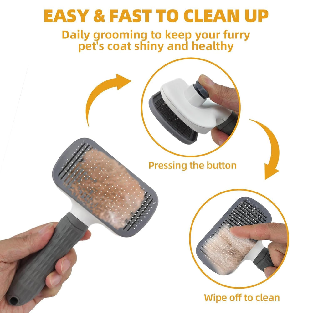 KUEIOX bathing brush pampers fur with cleaning and massage.