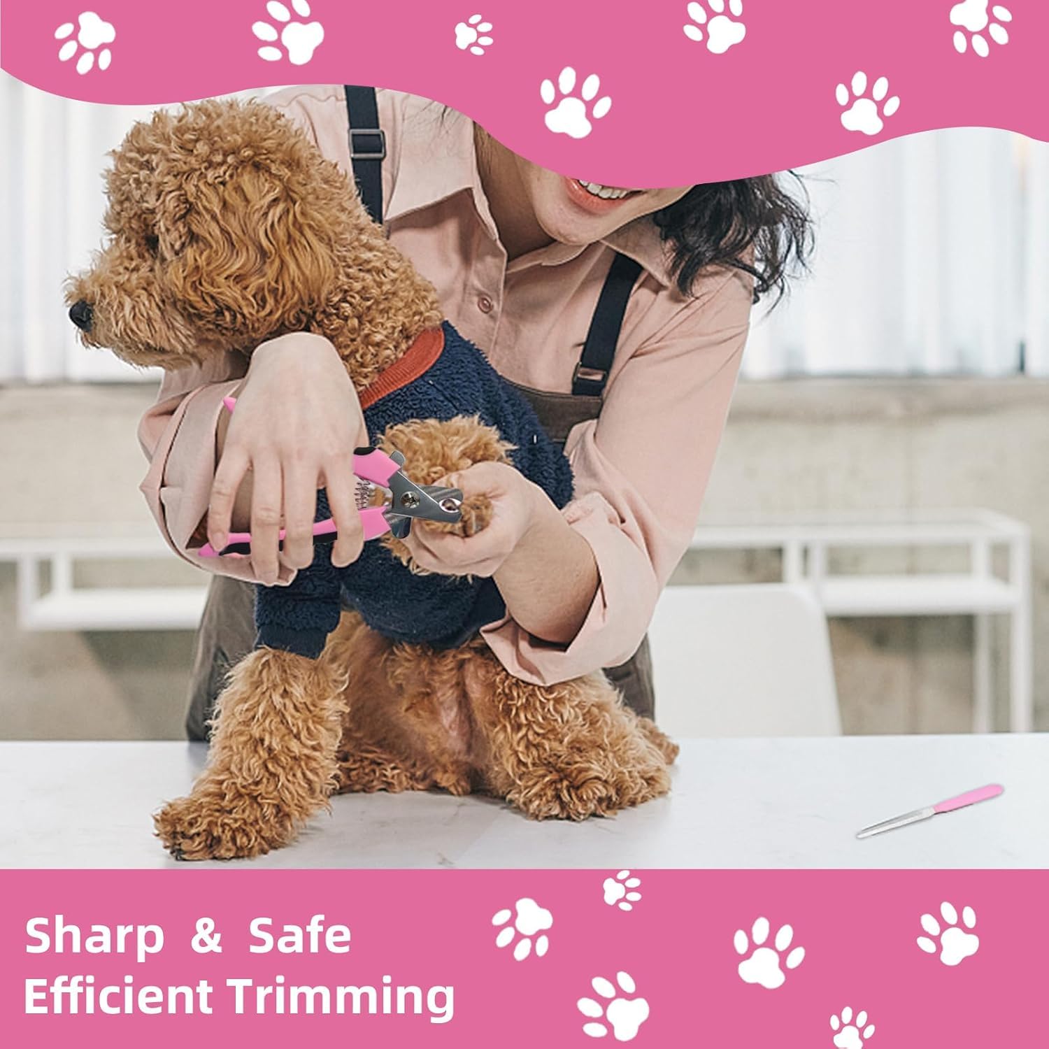 KUEIOX grooming scissors trim with precision