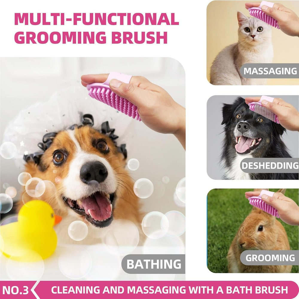 KUEIOX wash glove palm with 3000 bristles for deep cleaning