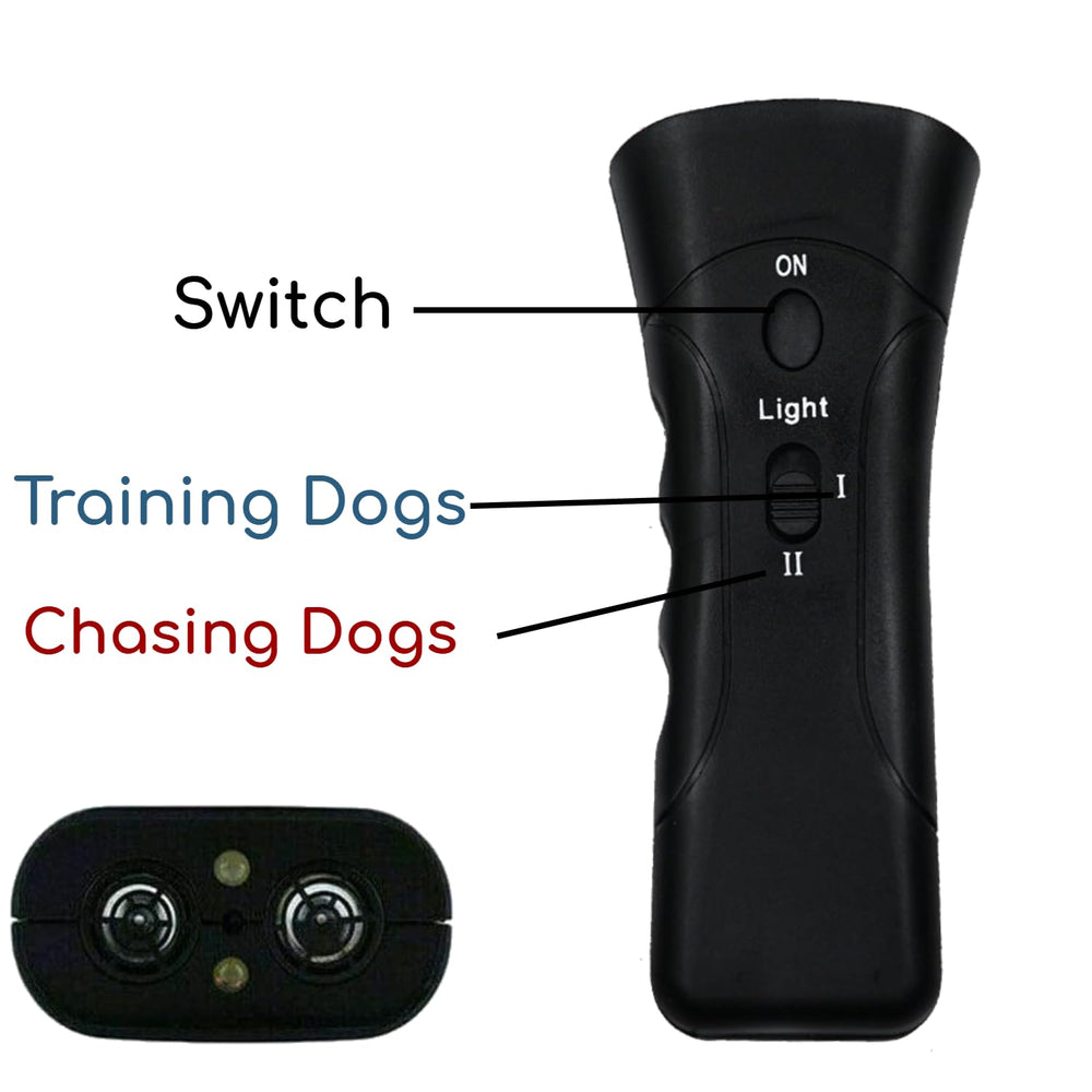 KUJOBUY sonido ultrasonido inofensivo, entrenamiento humano y respetuoso para perros.