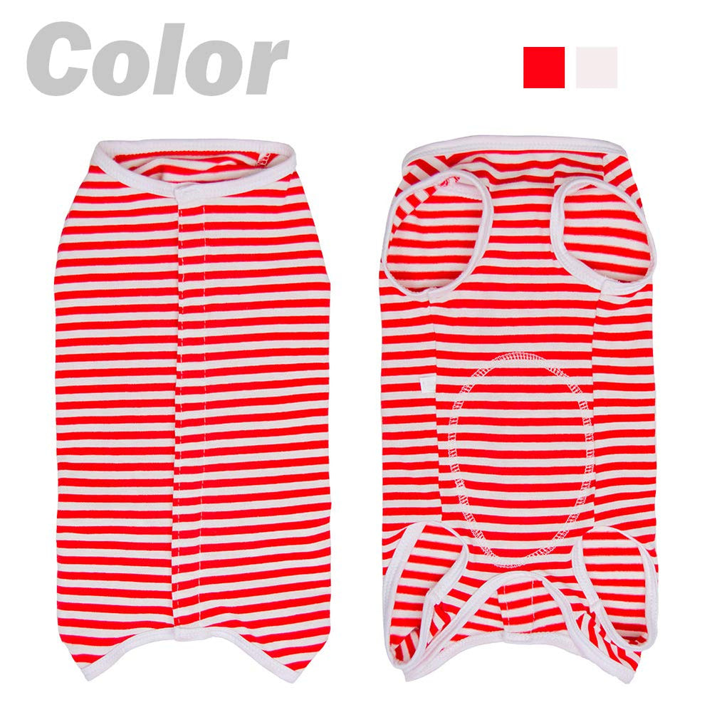 Kukaster Pet recovery suit belly pee-hole for male dogs with convenient access